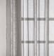 image 3 of Pair of Pandora Grey Glittery Metallic Print Panel with Rod Pocket Header 229 CMS