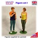 image 1 of Trackside Figure Scenery Display Set I New 1:32 Scale WASP