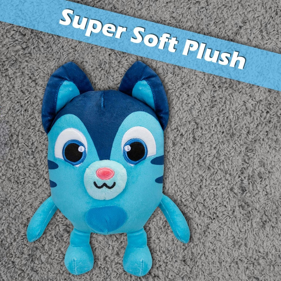 image 1 of Jet Pinata Smashlings Soft Toy Cute Plushie Huggable Cuddly 20cm Blue