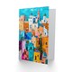 image 2 of Quirky Morocco Cityscape Oil Colourful Him Her Birthday Card