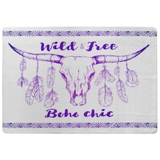 boho chic (Rug) Blue | Large: 140x200cm