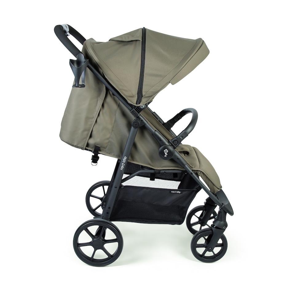 image 1 of Red Kite Push Me Urbana Four-wheel Stroller | Green | Khaki | One Size | 1