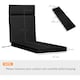 image 7 of Outsunny Set of 2 Sun Lounger Cushions, Replacement Cushions 
