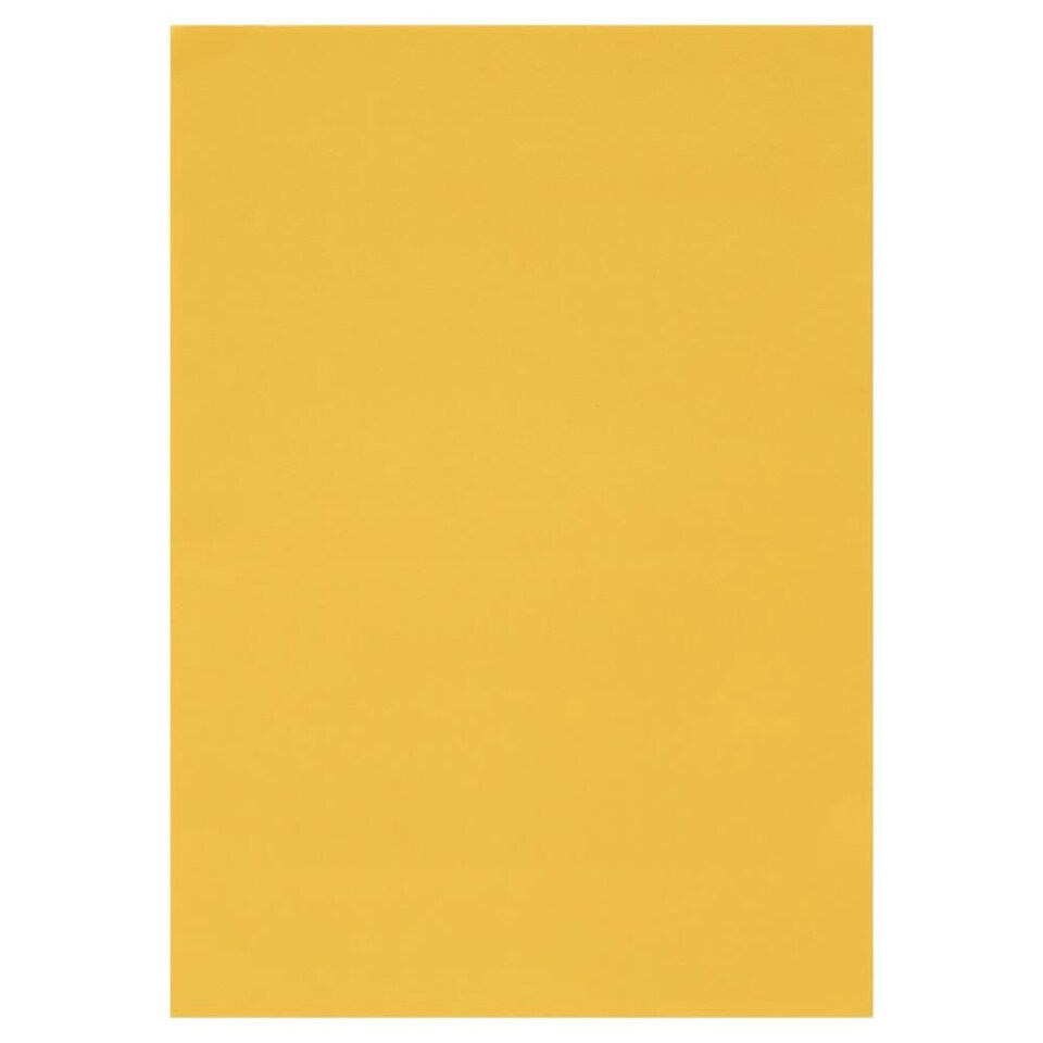 image 1 of Pack of 50 Sheets A4 Lemon Yellow 160gsm Card by Premier Activity