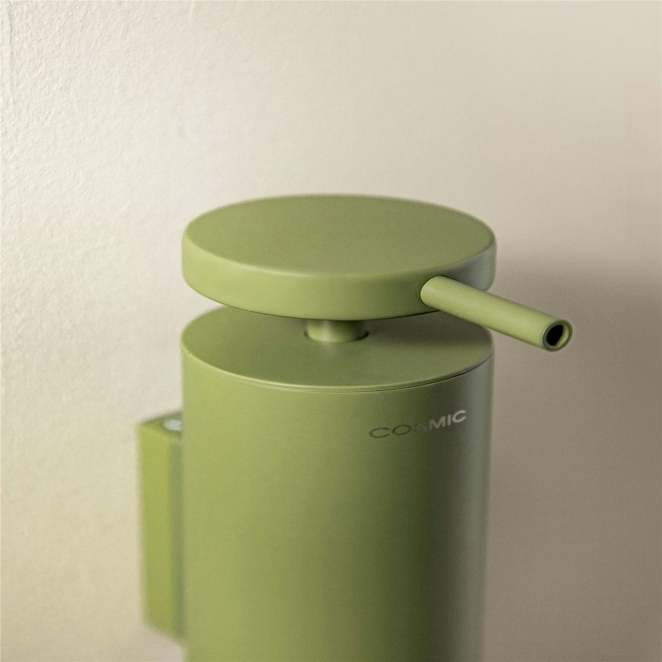 image 1 of Cosmic Dual Smart Fix Soap Dispenser with Durable Stainless Steel for Bathroom