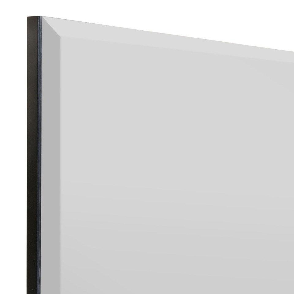 image 1 of The Moderni - All Glass Modern Bevelled Square Wall Mirror 35" X 35" (90x90CM) N/A