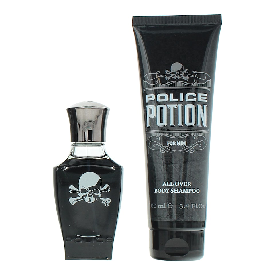 image 1 of Police Potion for Him Eau de Parfum 30ml & Body Lotion 100ml Gift Set