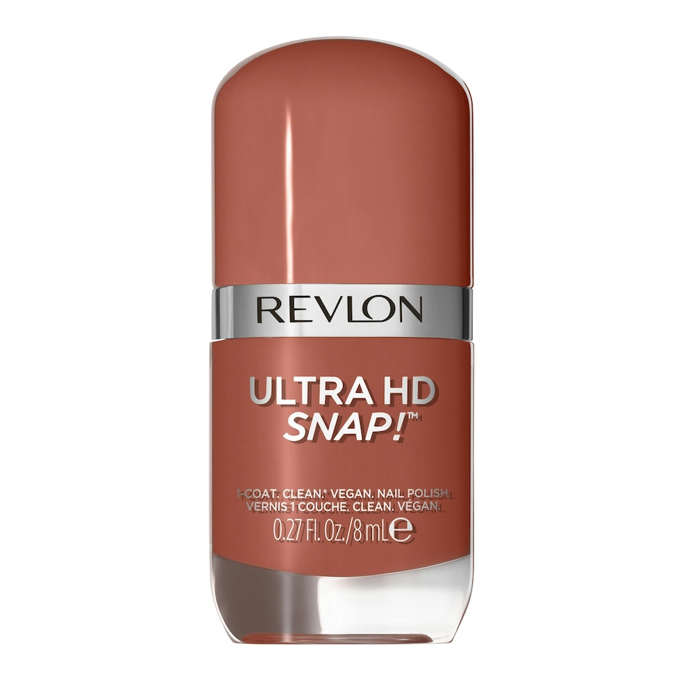 image 1 of Revlon Ultra HD Snap Vegan Nail Polish Quick Drying Long Lasting One-Coat Full Coverage Easy to Appy Nail Colour, 8ml, Rule The World N/A