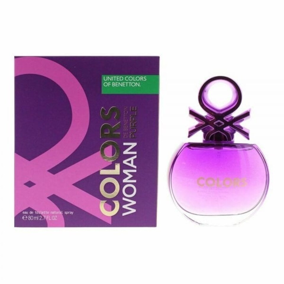 Benetton Colours De Benetton Purple 80ml EDT Spray