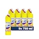 image 1 of Domestos Extended Germ Kill Citrus Fresh Bleach 750ml | Yellow | 9 - Yellow | 6750ml | 9