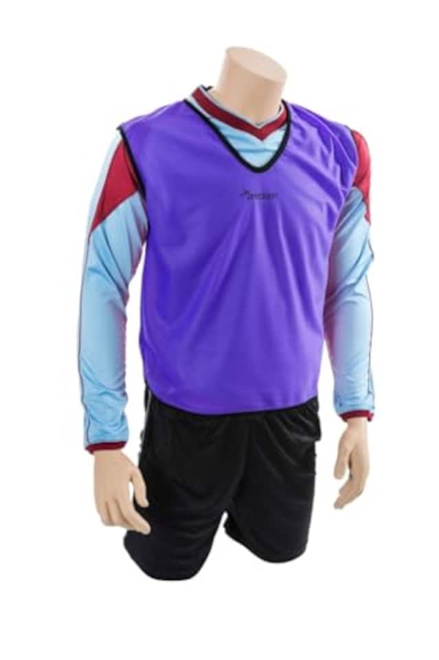 image 1 of Precision Unisex Prb301Py Mesh Training Bib (Youth, Adult), Purple
