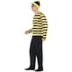 image 4 of Wheres Wally? Mens Odlaw Costume Set - Black/Yellow - M R M