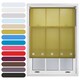 image 1 of FURNISHED Roller Blinds Daylight Square Eyelet Light Filtering Easy Fit Trimmable Window Shade | Green | Green