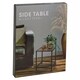 image 8 of Large Wood & Metal Side Table - 49.5 x 49.5 x 49 cm N/A | 0