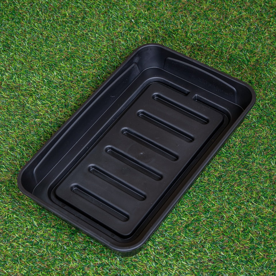 image 1 of 6 x 38cm Unheated Seed Starter Tray Grostart Midi Propagator Indoor Seedling Planter