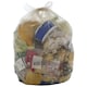 image 2 of 100 Clear Transparent Plastic Bin Bags 90L (18x29x39") Refuse Sacks For Home & Kitchen Clear