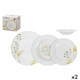 image 1 of Tableware La Mediterránea Reims Circular 18 Pieces (2 Units)
