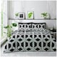 image 2 of Hendrix Geometric Duvet Cover Set Reversible Polycotton Beddings Multi | Double