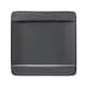 image 6 of Villeroy & Boch Manufacture Rock Noire Square Flat Plate