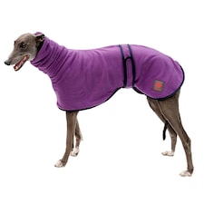 Firefoot Sighthound Fleece Dog Jumper - Purple - M