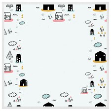 Scandy doodle (Picture Frame) White | L