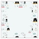 image 1 of Scandy doodle (Picture Frame) White | L