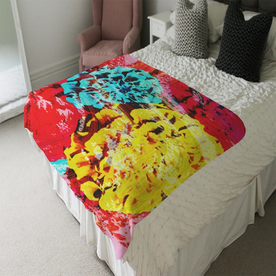 image 1 of roses (Blanket)