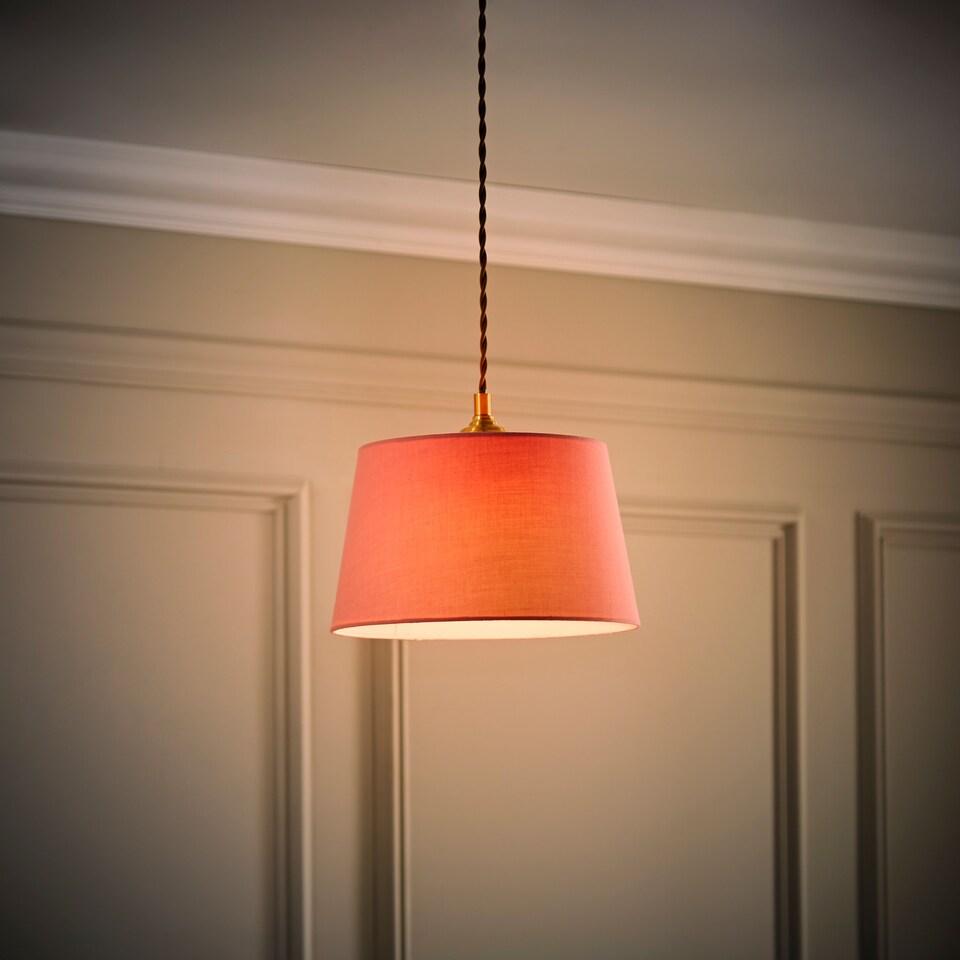 image 1 of ValueLights Aspen Large Green Taper Ceiling Shade