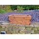 image 4 of Multi Pack of 3 - Valley Trough Medium - Timber - L39 x W79 x H32 cm - Garden Planter - Fully Assembled | Brown