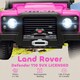 image 4 of AIYAPLAY Kids Ride On Car, 12V Battery-Powered Electric Car with Remote Pink