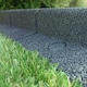 image 2 of Pack of 6 x 1m Flexi Border Garden Edging in Black Black