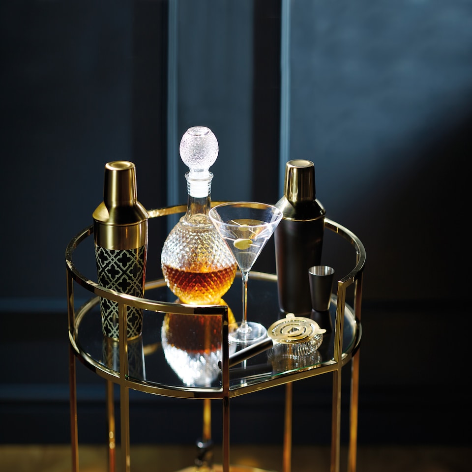 image 1 of BarCraft Cut Glass Decanter