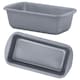 image 1 of 3 x 2lb Non-Stick Bread & Cake Long Rectangular Oven Pan Fridge & Freezer Safe Tin