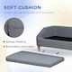 image 5 of PawHut Dog Sofa Bed Cat Sofa w/ Soft Cushion for Small Medium Large Dogs Grey