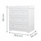 image 5 of Tutti Bambini Rio Chest Changer - White