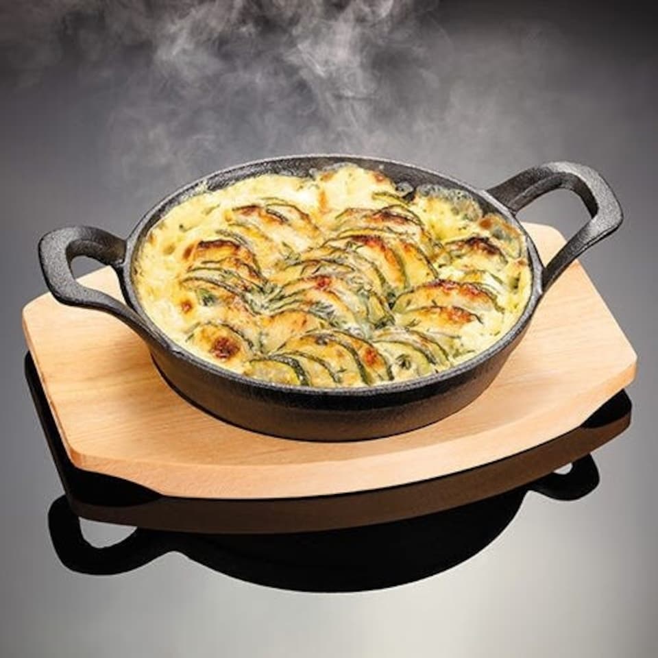 image 1 of Judge Sizzle & Serve 15cm Gratin Dish