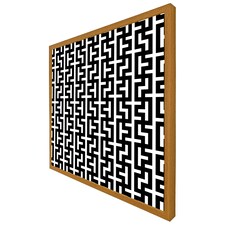 Maze (Picture Frame) Brown | Oak | S