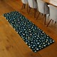 image 2 of Yellow & Blue Triangles (Runner Rug) Multi