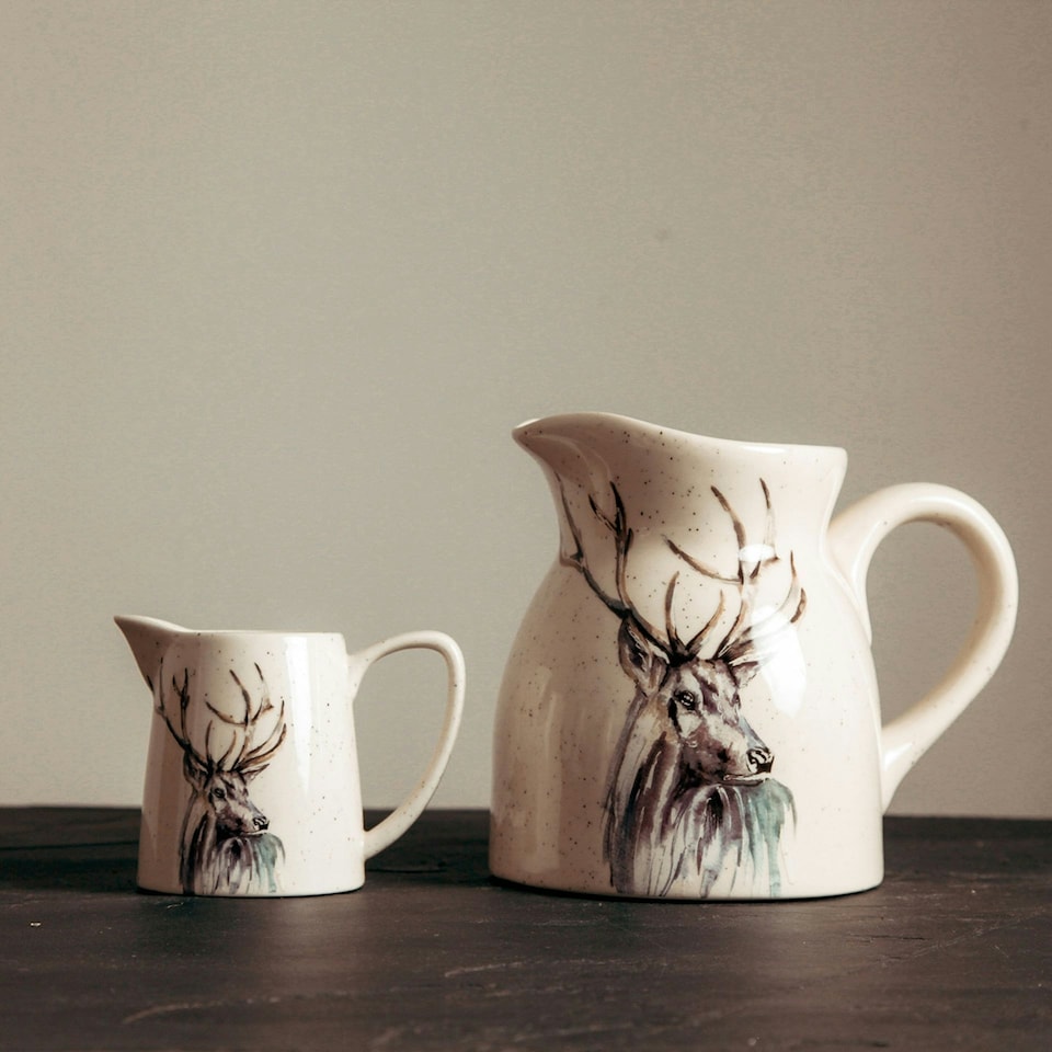 image 1 of Meg Hawkins Stag Jug