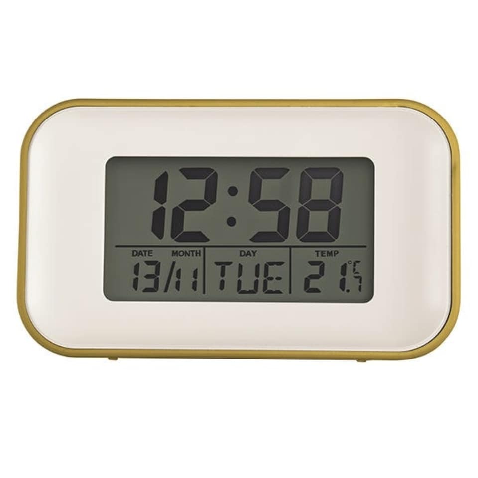 image 1 of Acctim Alta Alarm Clock Mustard