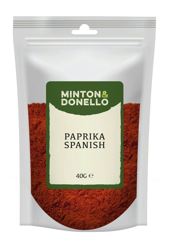 image 1 of Minton & Donello Paprika Spanish 10 x 40g