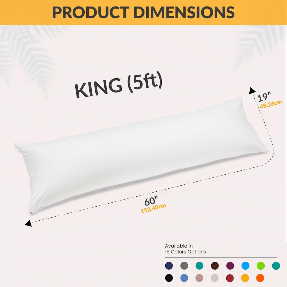 image 1 of Maternity Pregnancy Bolster Pillow | Supportive Body Pillow