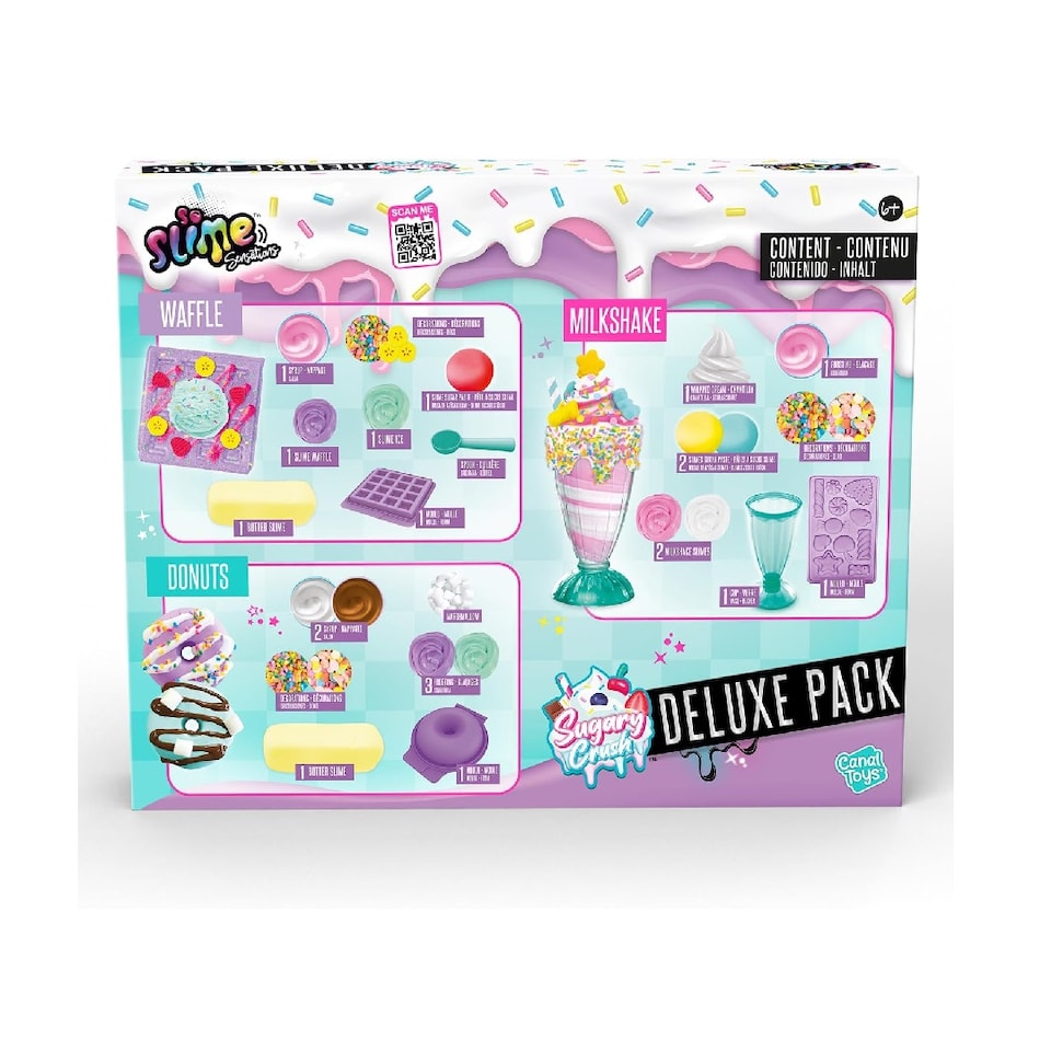 image 1 of Canal Toys So Slime Sensations Sugary Crush Deluxe Pack