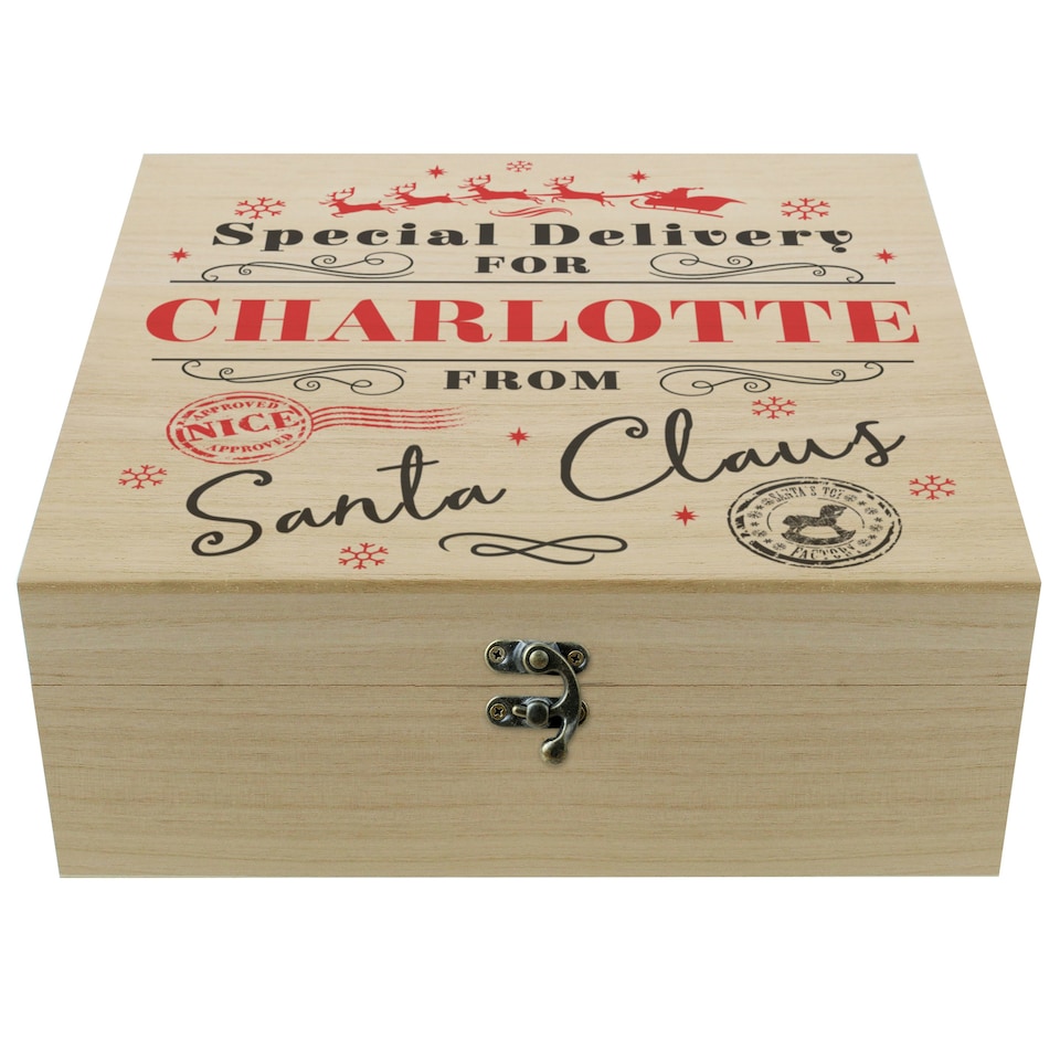 image 1 of Personalised Special Delivery Christmas Eve Box