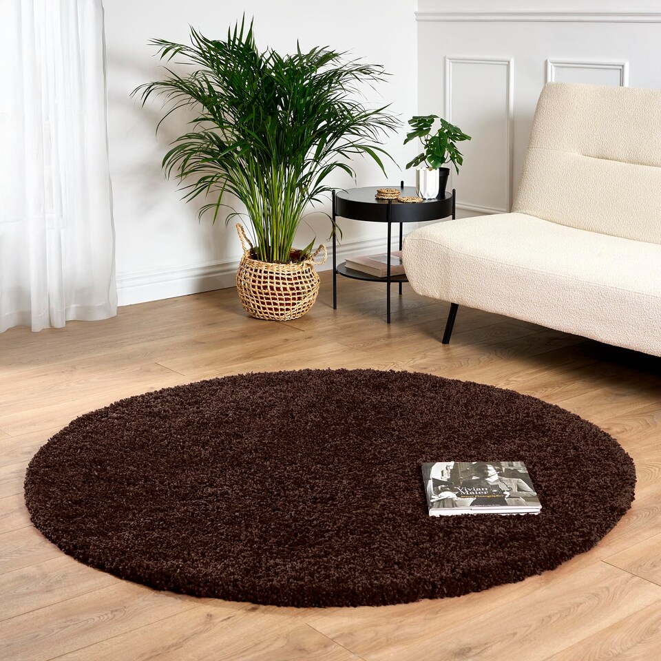 image 1 of Bargainia California Shaggy Rug Soft Pile Living Room