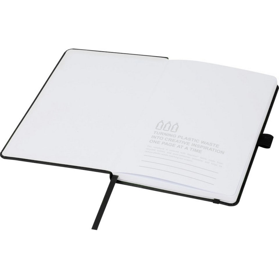 image 1 of Marksman Thalaasa Ocean Bound Plastic Notebook - Solid Black - One Size