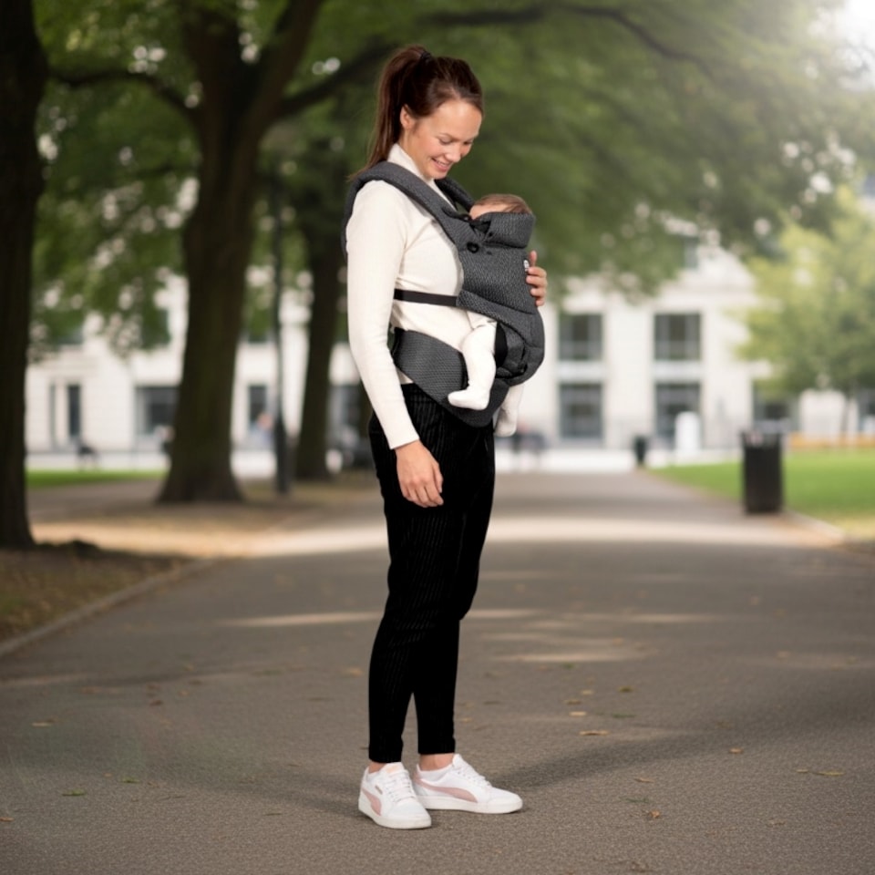 image 1 of Dooky Urban Comfort Carrier Grey Sapphire