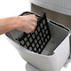 image 4 of Living and Home 36L 2-Tier Dry Wet Separation Trash Bin | Grey