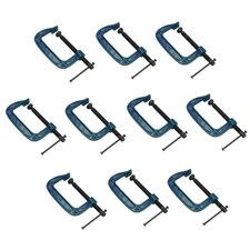4 Inch (100mm) Cast Iron Screw G Clamp Fastener Holder Support vice Clamping 10pc