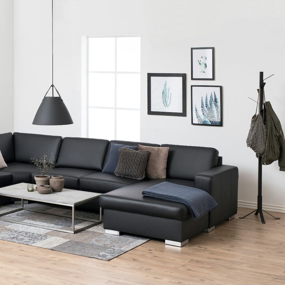 image 1 of Vinson Coat Rail in Black